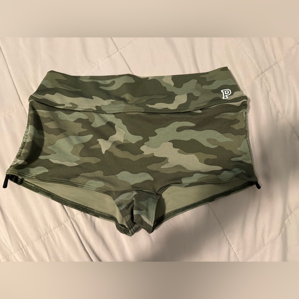 PINK Victoria's Secret Camo Athletic Shorts